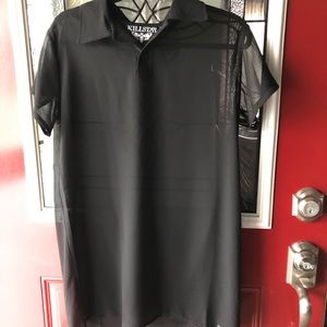 KILLSTAR black long collar top